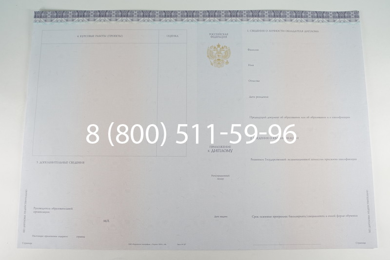 Диплом бакалавра (Киржач) 2014-2024 года в Череповце Диплом бакалавра (Киржач) 2014-2024 года в Череповце