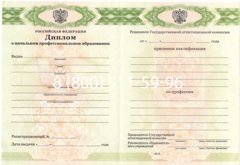 Купить Диплом о начальном образовании 2010-2024 годов в Череповце Купить Диплом о начальном образовании 2010-2024 годов в Череповце